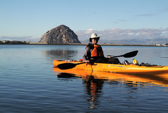 <p>to ride in a canoe</p>