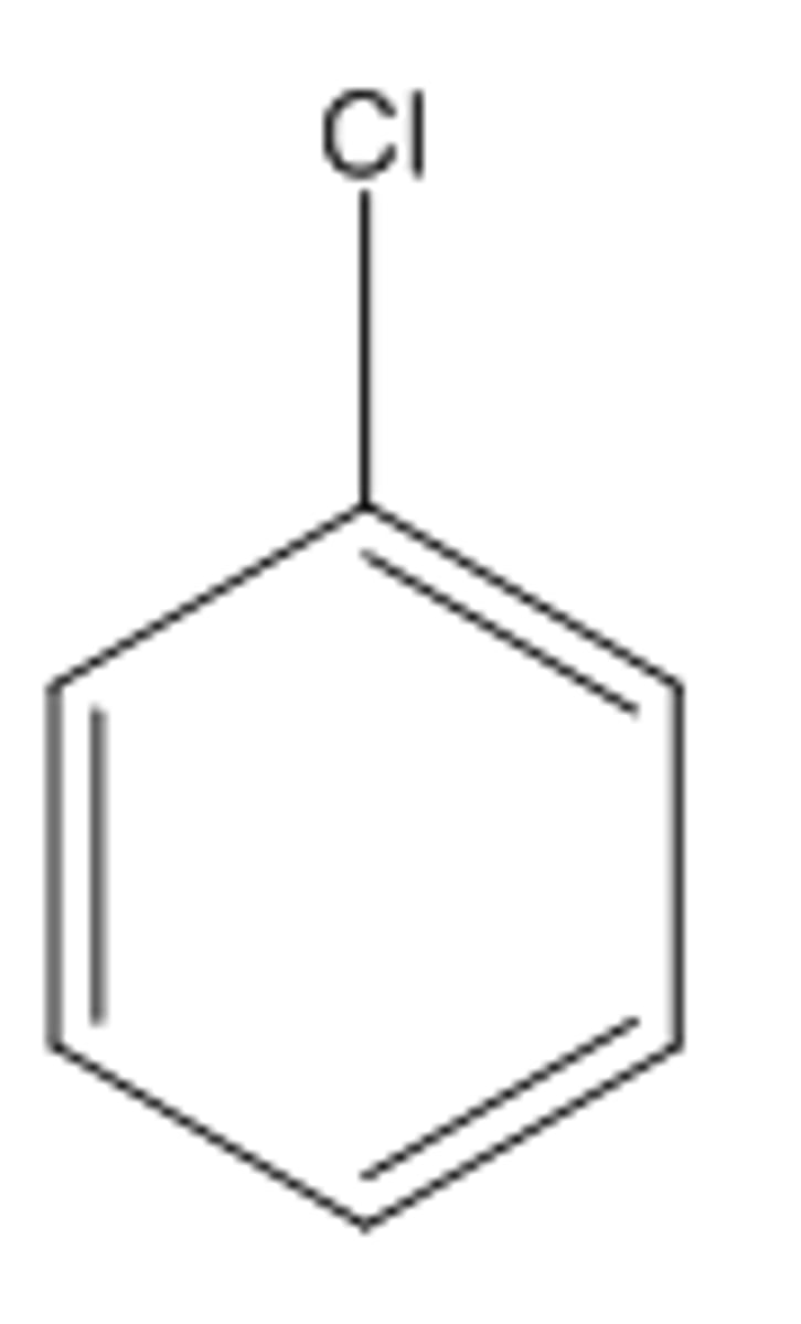 <p>Weakly deactivating, ortho/para-directing</p><p>Inductive effect: Strong withdrawing</p><p>Resonance effect: Weak donating</p>