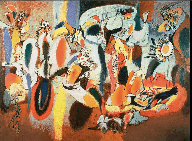 <p>Arshile Gorky, The Liver is the Cock’s Comb, 1944</p>
