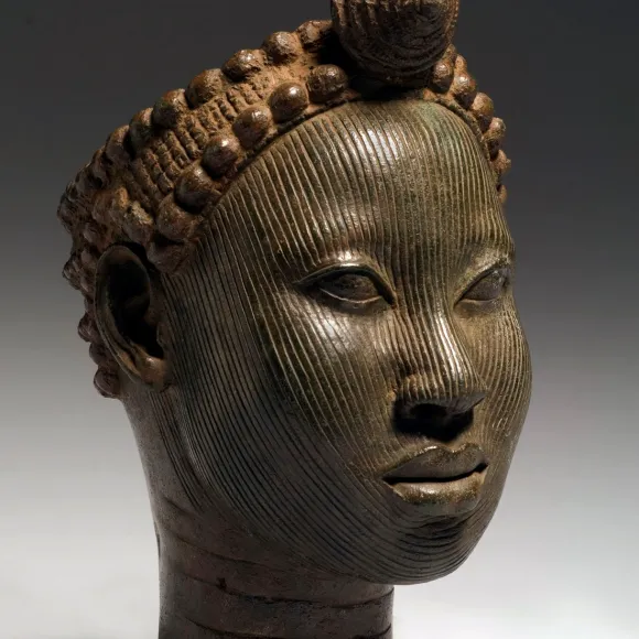 <p>How was the Ife Bronze Head made?</p>