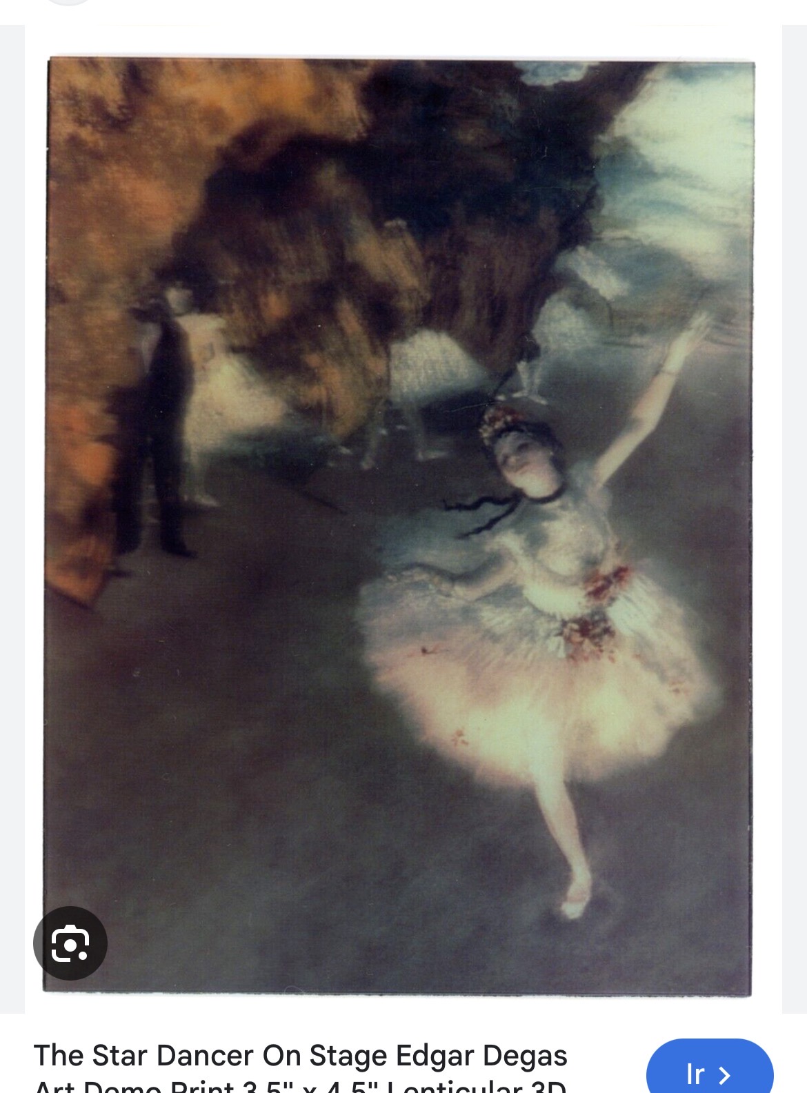 <p>Edgar Dega ( the Starr dancer on the stage ) impresionism</p>