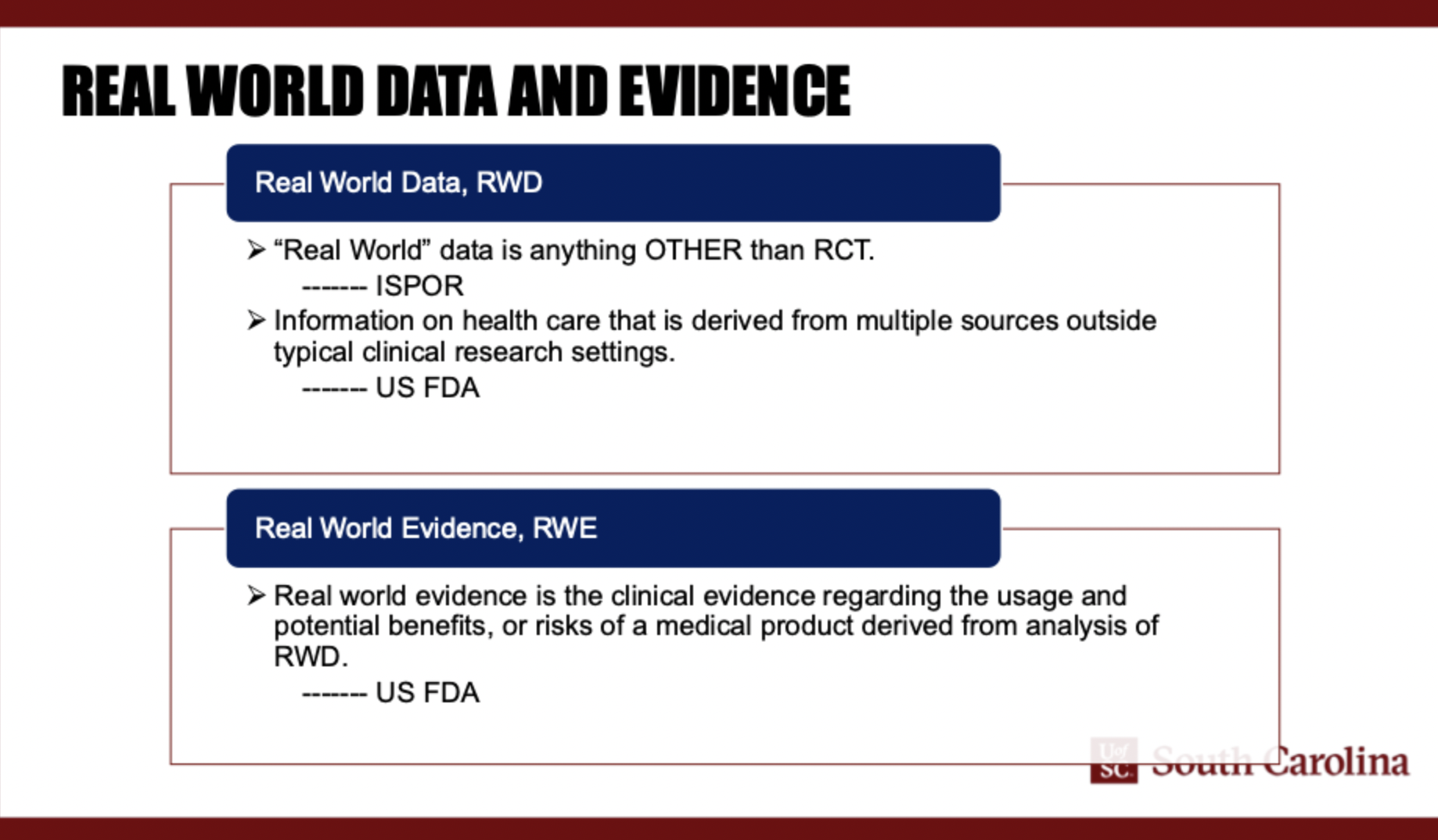 <p>evidence, data</p>