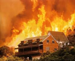 <p>le grand feu </p><p>l'incendie a commencé</p>