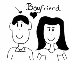 <p>boyfriend/girlfriend</p>