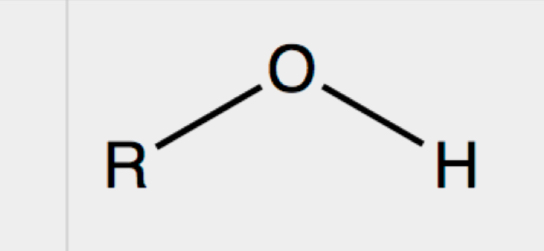 <p>(CARB) What is the name and property of this functional group?</p>