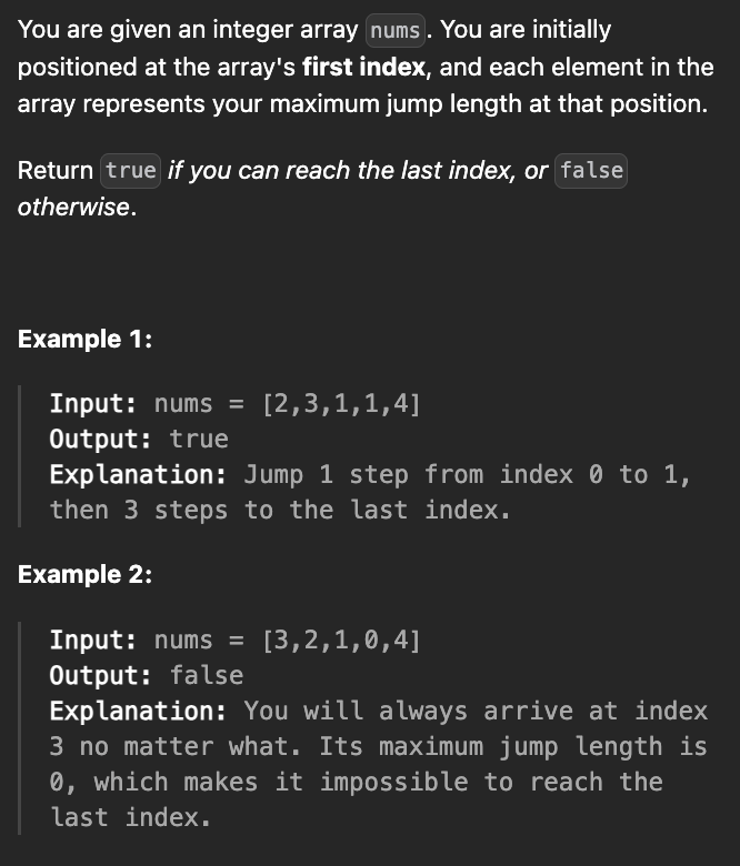 <p><strong>Jump Game</strong></p>