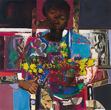 <p><span style="background-color: transparent;"><strong><em>Woman with the Flowers, David Driskell, 1972 </em></strong><em>notes and analysis</em></span></p>
