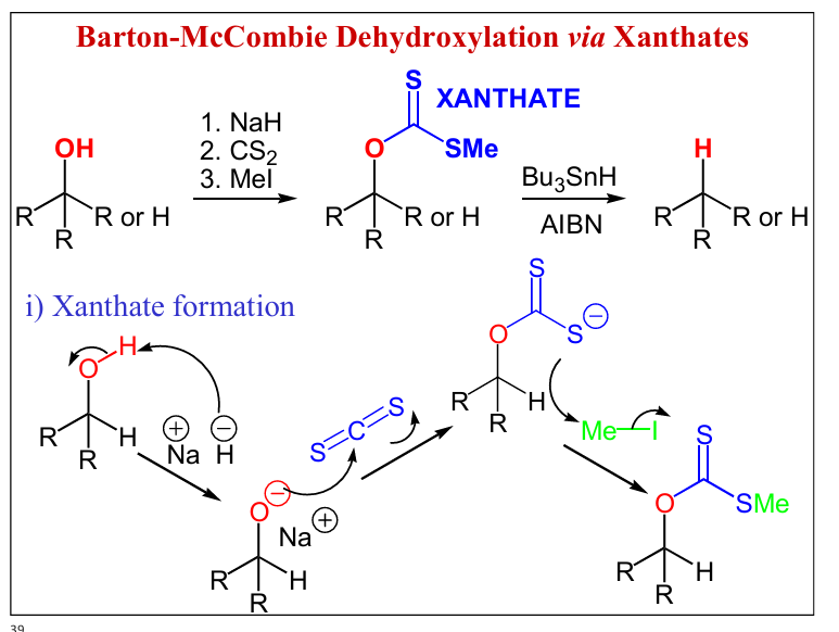 <p>alcohols included for formation 2nd and 3rd alcohols</p><p>for breaking 2nd and 3rd with O-FG</p>