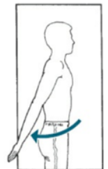 <p>sagittal plane movement that is the rotation beyond anatomical position opposite direction of flexion</p>