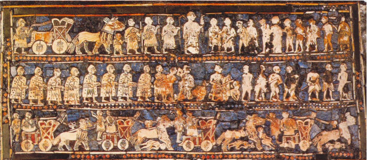 <p>“ESTANDARTE REAL” DE UR (ca. 2600)</p>