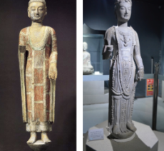 <p><span style="background-color: transparent;">What is the difference between a Buddha and Bodhisattva in the Buddhist faith? Which one of the figures below is a bodhisattva? How do you know?</span></p>