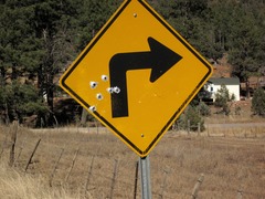 <p>sharp turn ahead use 30 mph</p>