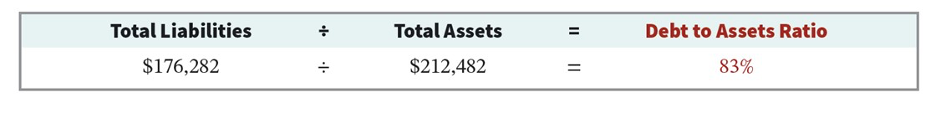 <p>debt to assets ratio and times interest earned </p>