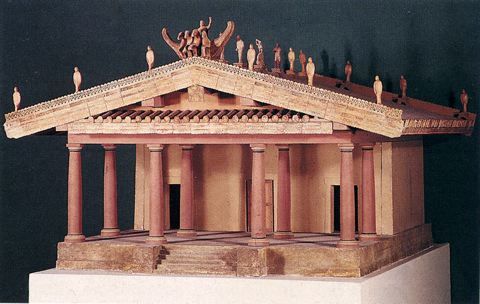 <p>Where is the Protonaccio Temple?</p>