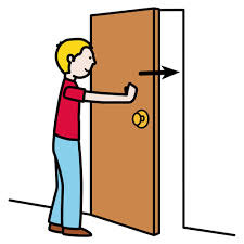<p>to close, to shut</p>