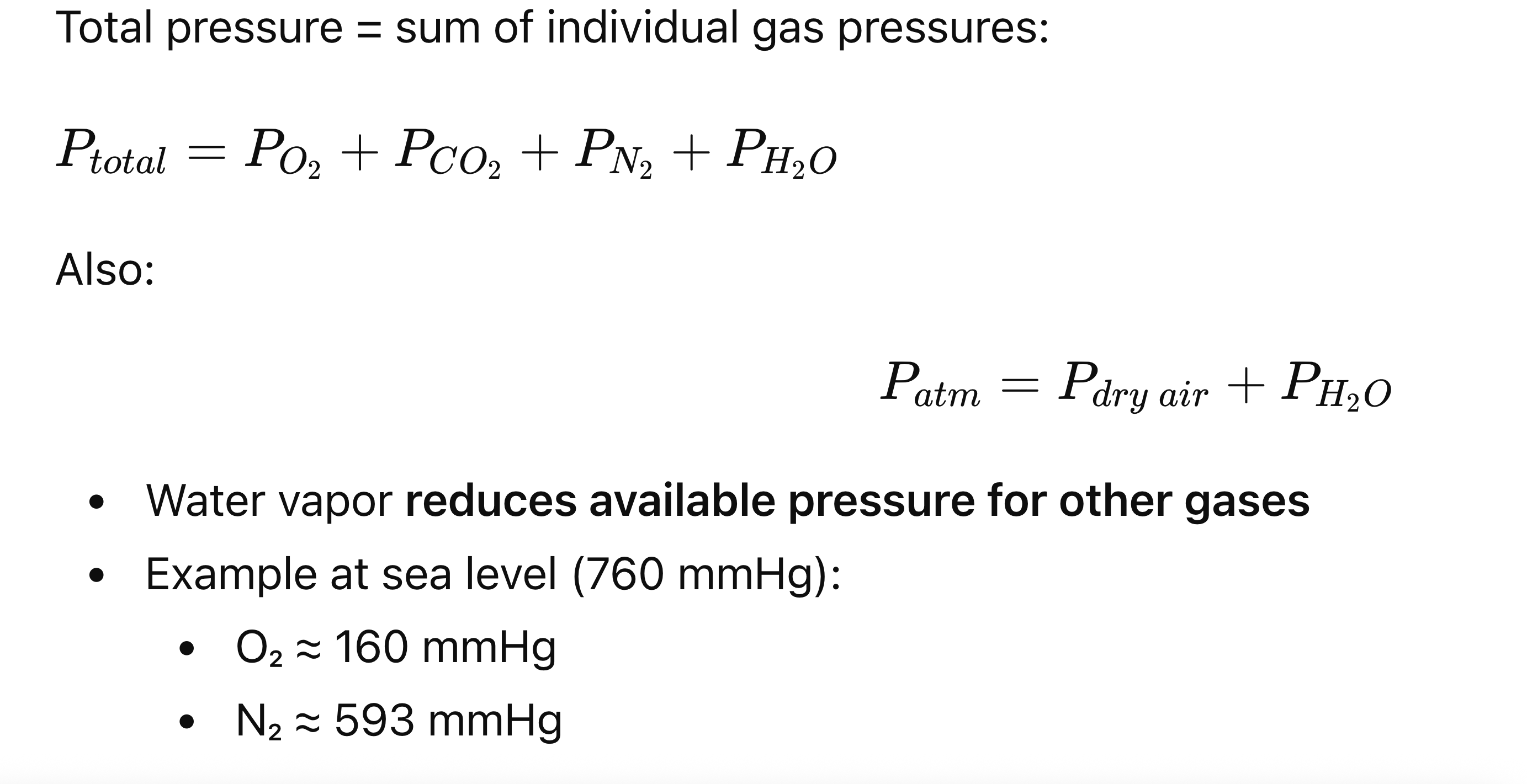 <p>Dalton’s law</p>