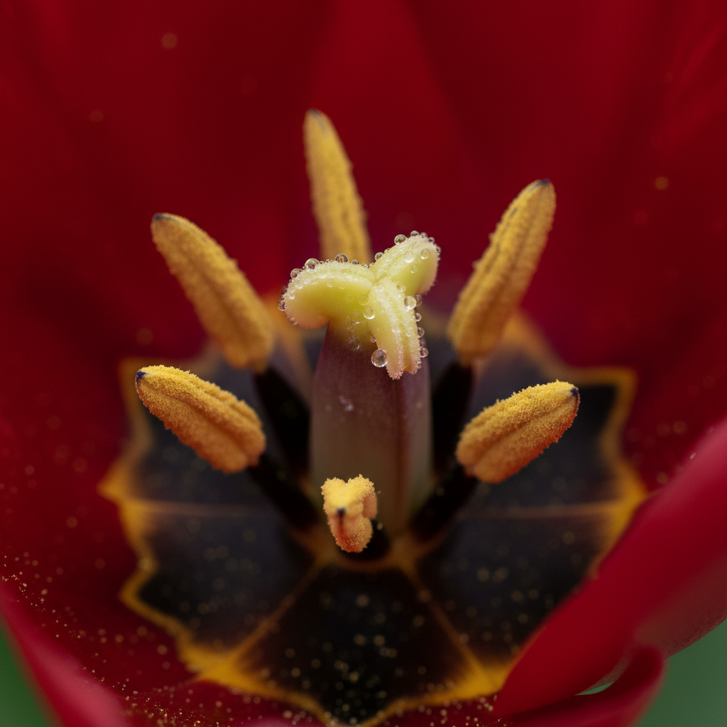 <p>The entire female part of a flower</p>