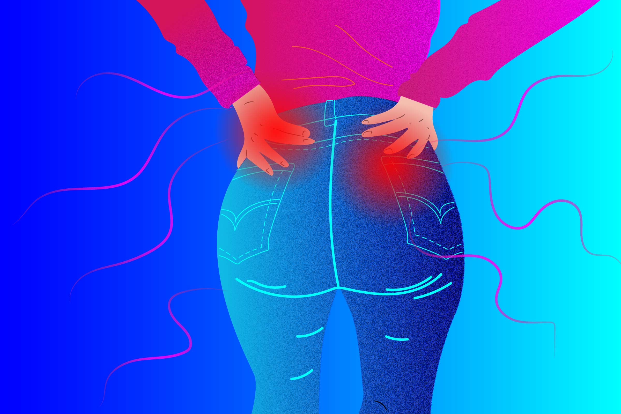 <p>Bottom / Rear end</p>
