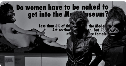 <p>Ze klagen het gebrek aan vrouwelijke kunstenaars in kunstinstellingen aan <em>(zoals The Met)</em></p>