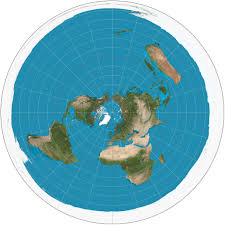 <p>Pros: Size, shape and direction are generally accurate</p><p>Cons: can only see half the world</p>