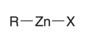 <p>R-Zn-X</p>