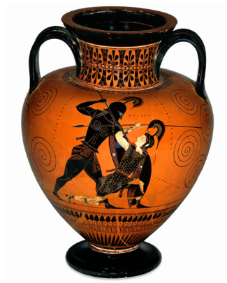 <p>Identify and describe this vase</p>