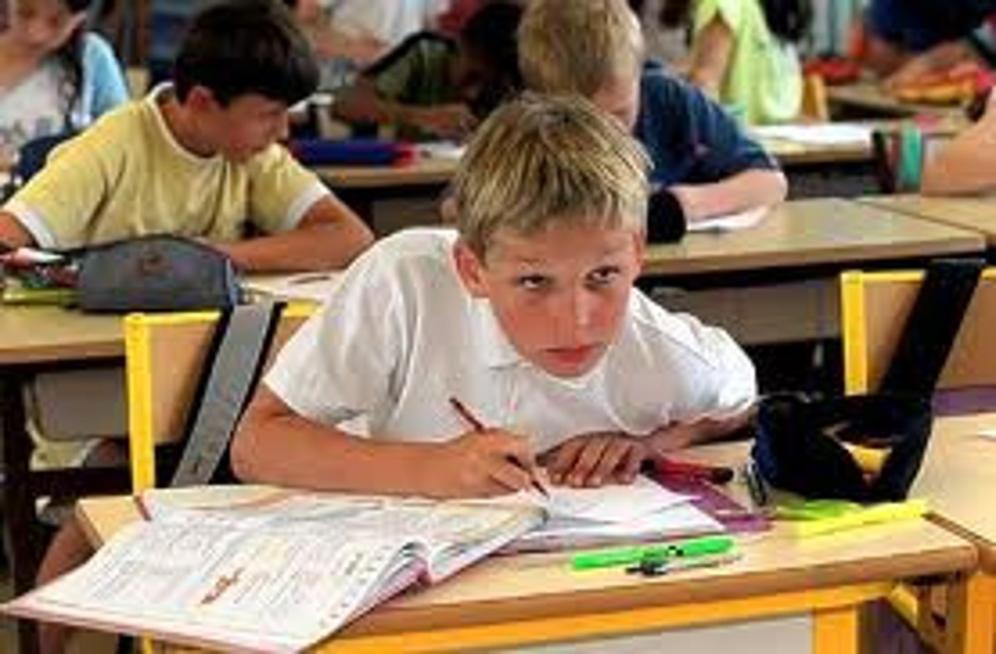 <p>what do students do in class? of course, students take notes</p>