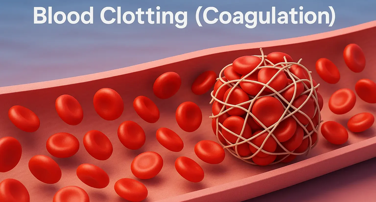 <p>Blood clots in 15–20 minutes; serum separates</p>