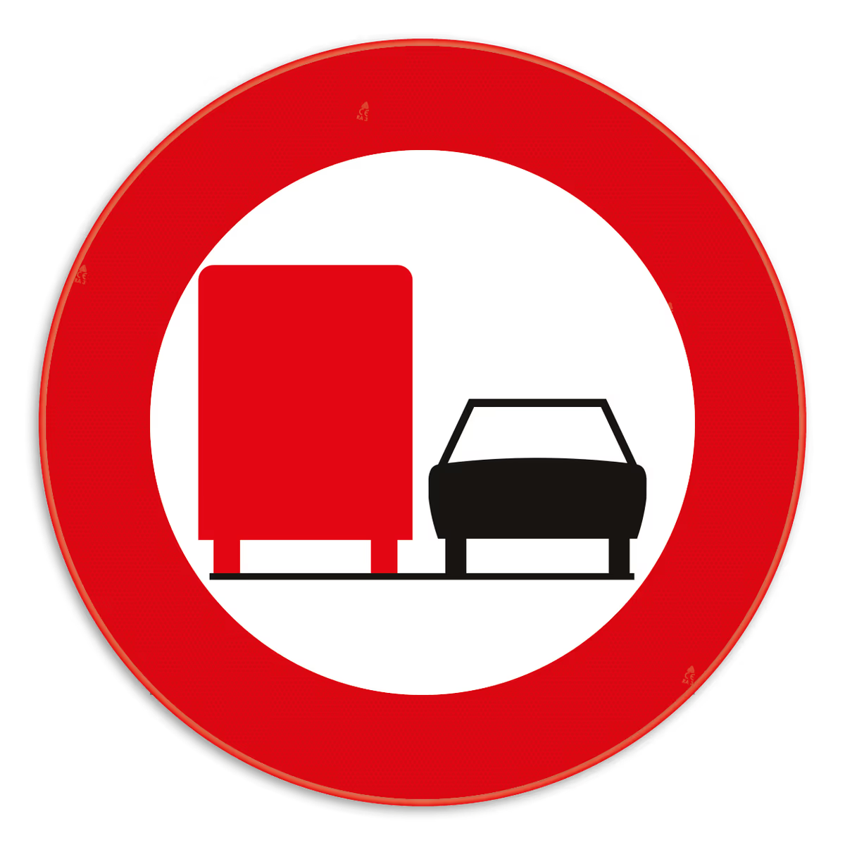 <p>mag je hier een vrachtwagen inhalen?</p>
