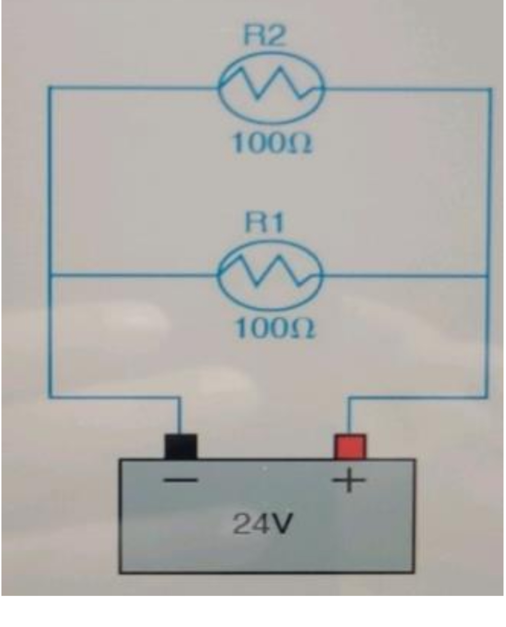 <p>What is the total current of the circuit?</p>