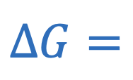 <p>Gibb’s free energy</p>