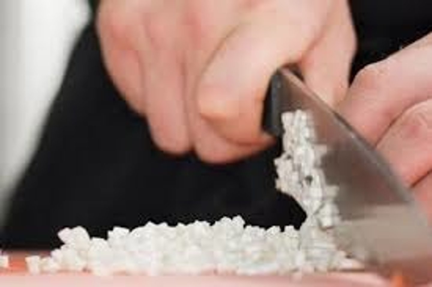 <p>to chop</p><p>don't chop</p>