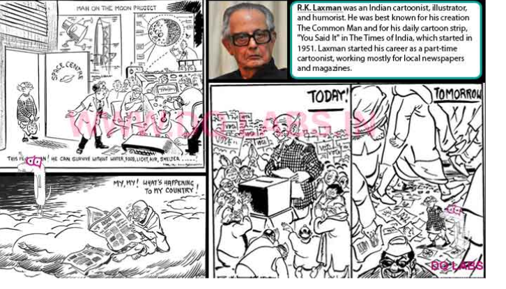 <p>Known for his creation The Common Man and for his daily cartoon strip “You Said It” in the times of India ,which started in 1951. </p>