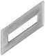 <p>Two diagonal bars</p>