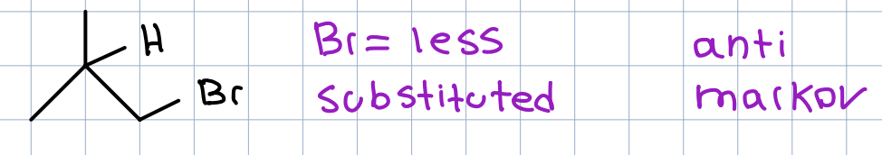 <ol><li><p>HBr</p></li><li><p>Perox</p></li></ol><p></p>