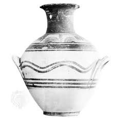 <p>Athens (Dipylon cemetery) 10th Century BC (Geometric)</p>