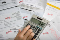 <p>Money owed.</p>
