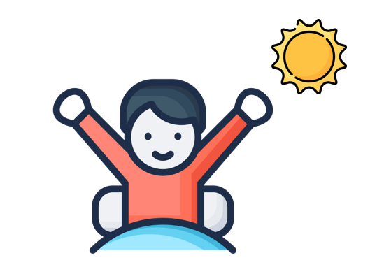 <p>to get up</p>
