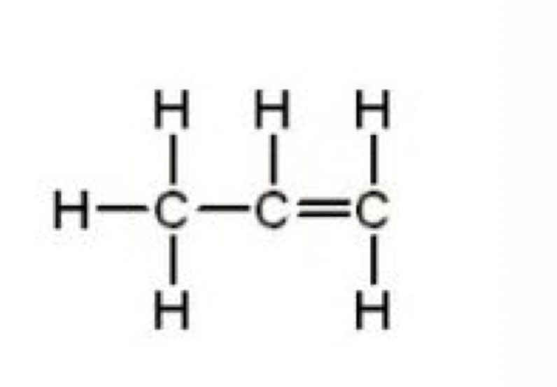 <p>C3H6</p><p>CH3CHCHCH3</p>