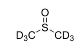 <p>CdCl3 for non-polar compounds</p><p>DMSO-d6 for polar compounds</p>