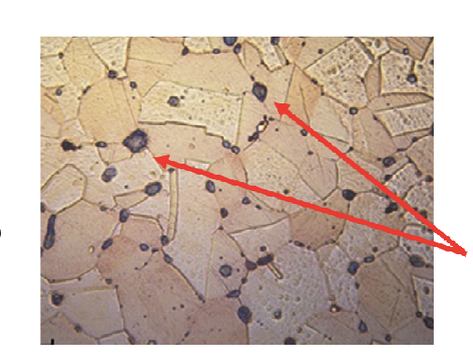 <p>What microstructure of free machining alloy is this?</p>