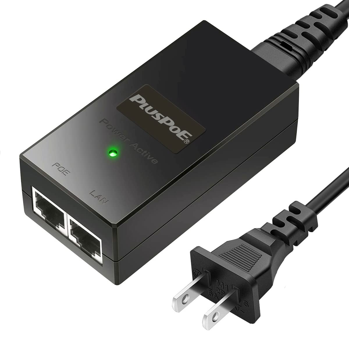 <p>Power of ethernet (a system that passes electrical power along with data on ethernet cabling, allowing devices like cameras or panel PCs to operate without a seperate power supply)</p>