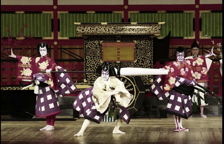 <p>Describe how Kabuki plays were different from Western theatre </p>
