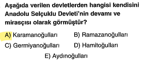 <p>Konya merkezli kuruldukları için kendilerini Selçuklu’nun tek varisi saymış ve Osmanlı'yı en çok uğraştıran beylik olmuşlardır.</p>