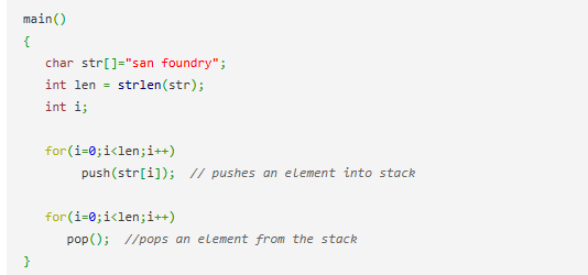 <p><span>What will be the output of the following program? </span><br><span>a) yrdnuof nas</span><br><span>b) foundry nas</span><br><span>c) sanfoundry</span><br><span>d) san foundry</span></p>