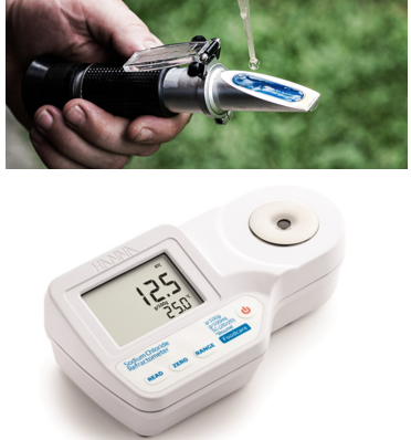<p style="text-align: left;"></p><p style="text-align: left;"></p><p><span>§Measured clinically using a <u>Refractometer</u>.</span></p><p style="text-align: left;"><span>1. Evaluates renal function by assessing whether water is being excreted or conserved appropriately, according to need.</span></p><p style="text-align: left;"><span>2. Provides an approximate guide to urinary solute concentration that is sufficiently accurate for clinical purposes.</span></p><p></p><p><span>§Concentrated urine: USG >1.030 (dog) or >1.035 (cat)</span></p><p><span>§Dilute urine: USG <1.008</span></p><p><span>§Moderately concentrated urine: USG 1.013 to 1.029 (dog) or 1.034 (cat)</span></p><p><span>§Inappropriately dilute urine: USG <1.030 (dog) or <1.035 (cat) in <strong><u>a dehydrated animal</u></strong></span></p><p><span>§Isosthenuria: USG 1.008 to 1.012</span></p><p style="text-align: left;"></p><p style="text-align: left;"><span>To know if concentration is inappropriate, you must know hydration status!!!! (PCV/TP of patient’s blood)</span></p>