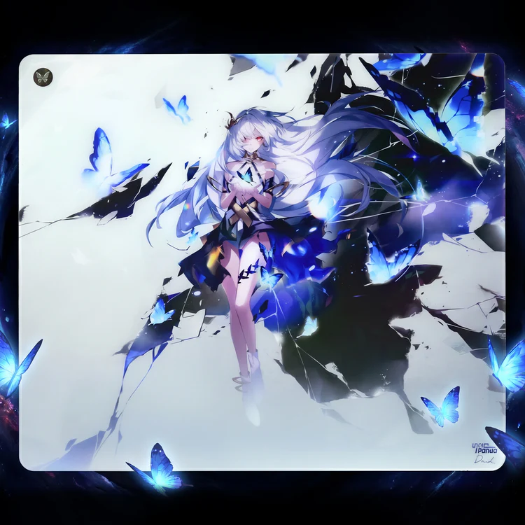 <p>Uncle Panda Butterfly Ruin (Limited Edition) - Glass Pad</p>