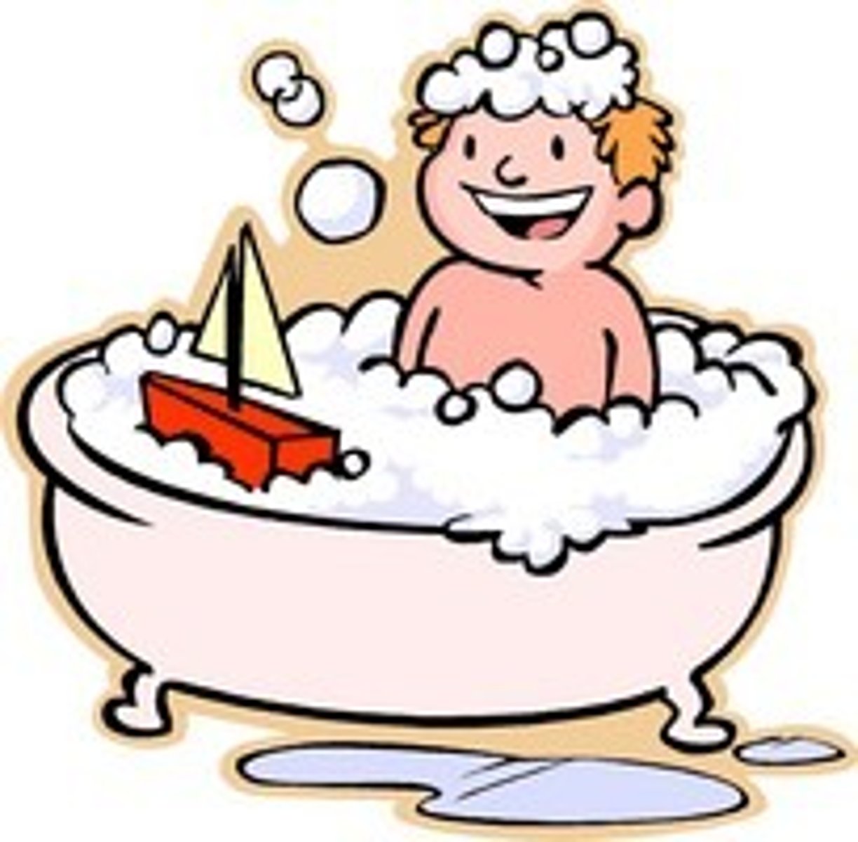<p>to take a bath, I have bathed in many oceans</p>