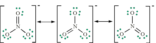 <p>trigonal planar, 120</p><ul><li><p>resonance structure as N &amp; O both cannot exceed octet (Period 2)</p></li></ul><p></p>