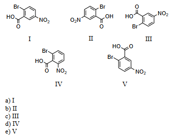 <p>Which of the following is not 2-bromo-5-nitrobenzoic acid</p>